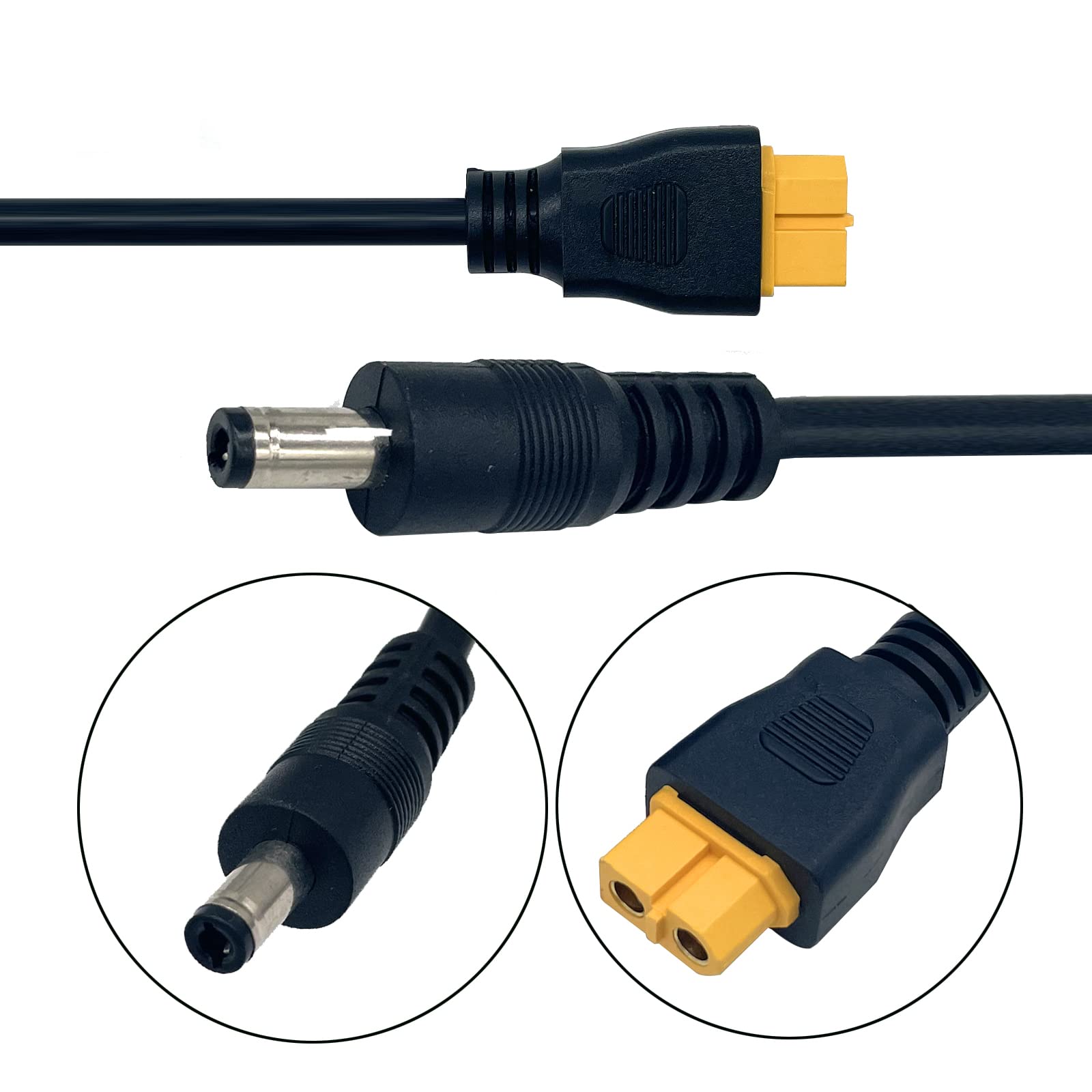 Amazon.com: 2Packs XT60 Adapter Cable Female Connector to DC